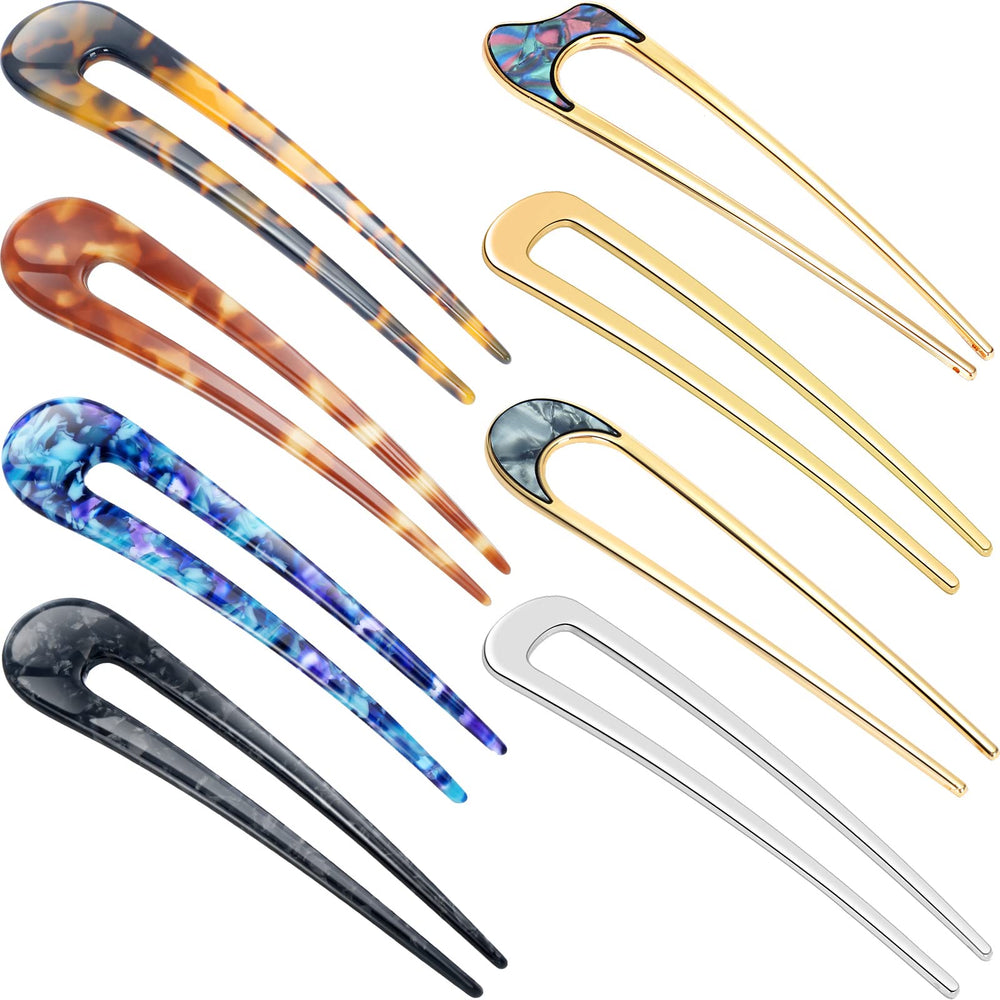 Chuangdi front packaging showing all eight U-shaped pins and elegant patterns