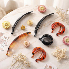 Chuangdi round comb clip top view showing wide surface for even pressure