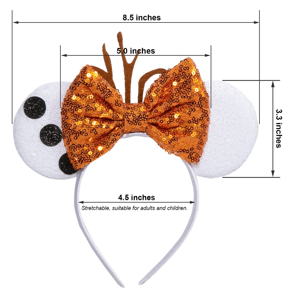 CHuangQi side profile worn on head, comfortable secure fit for events