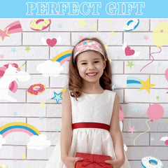 Chunyin headbands styled at a kids party, shows festive use and photo-ready look
