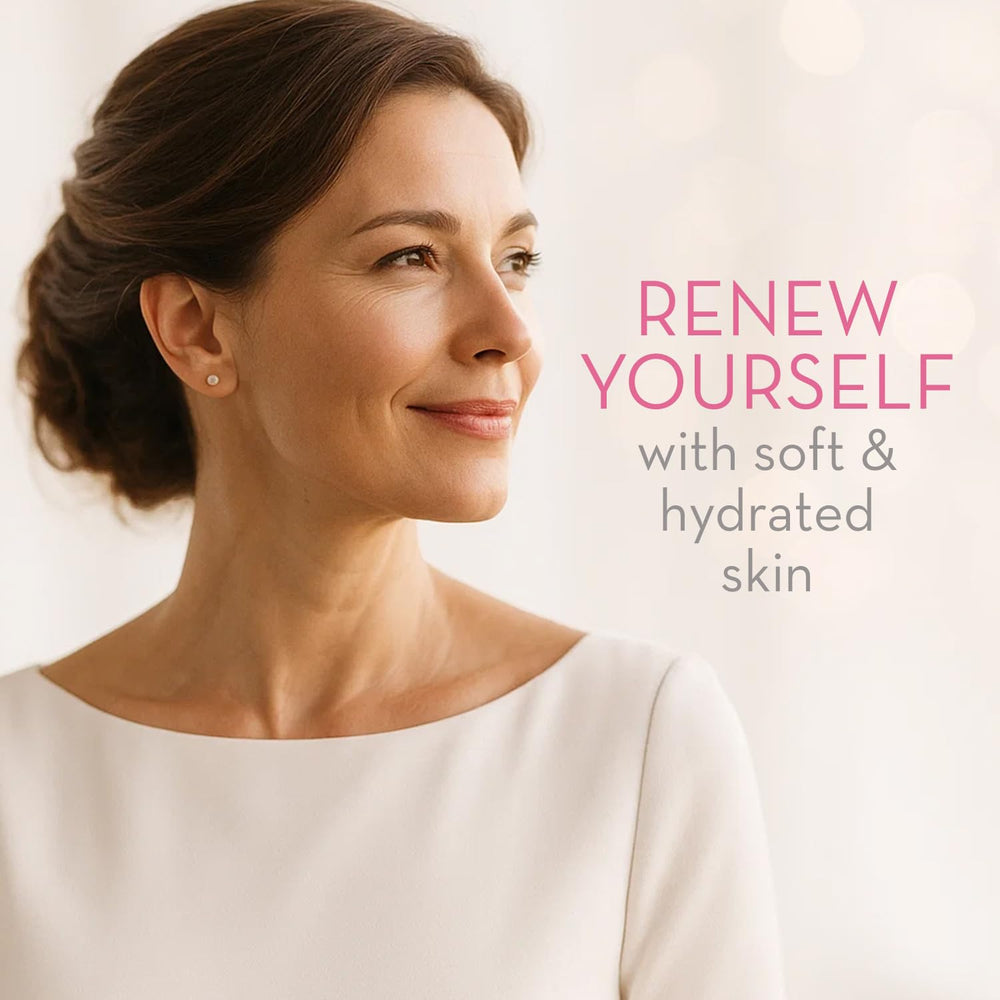 Staged before-and-after with Cicatricure showing visible wrinkle reduction benefit