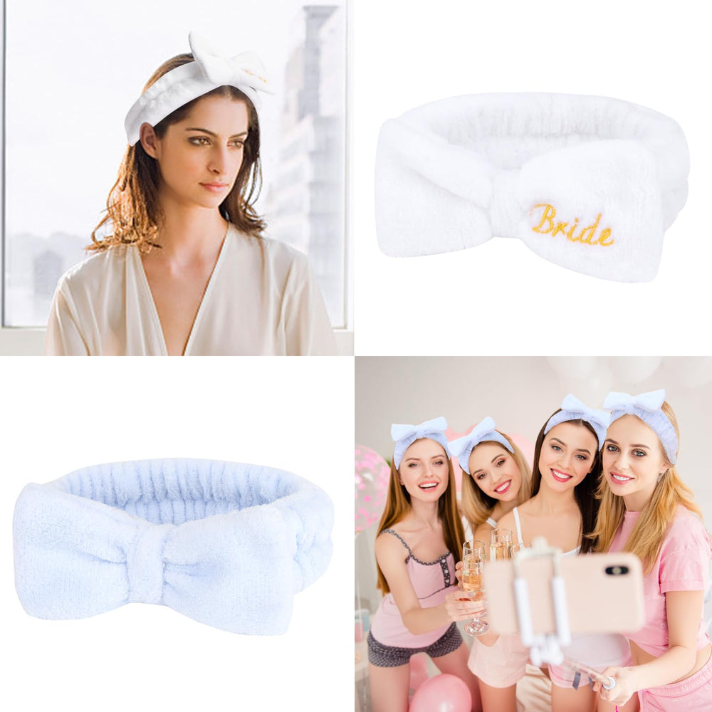 CIEHER flat lay showing all eight headbands to display included colors and count