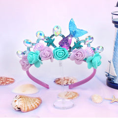 CIEHER mermaid crown in gift packaging, ready as a present