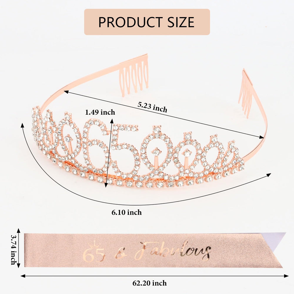CIEHER tiara placed in hair showing scale and secure comb fit