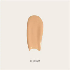 Ciele tint & PROTECT texture close-up showing blendable serum for smooth finish