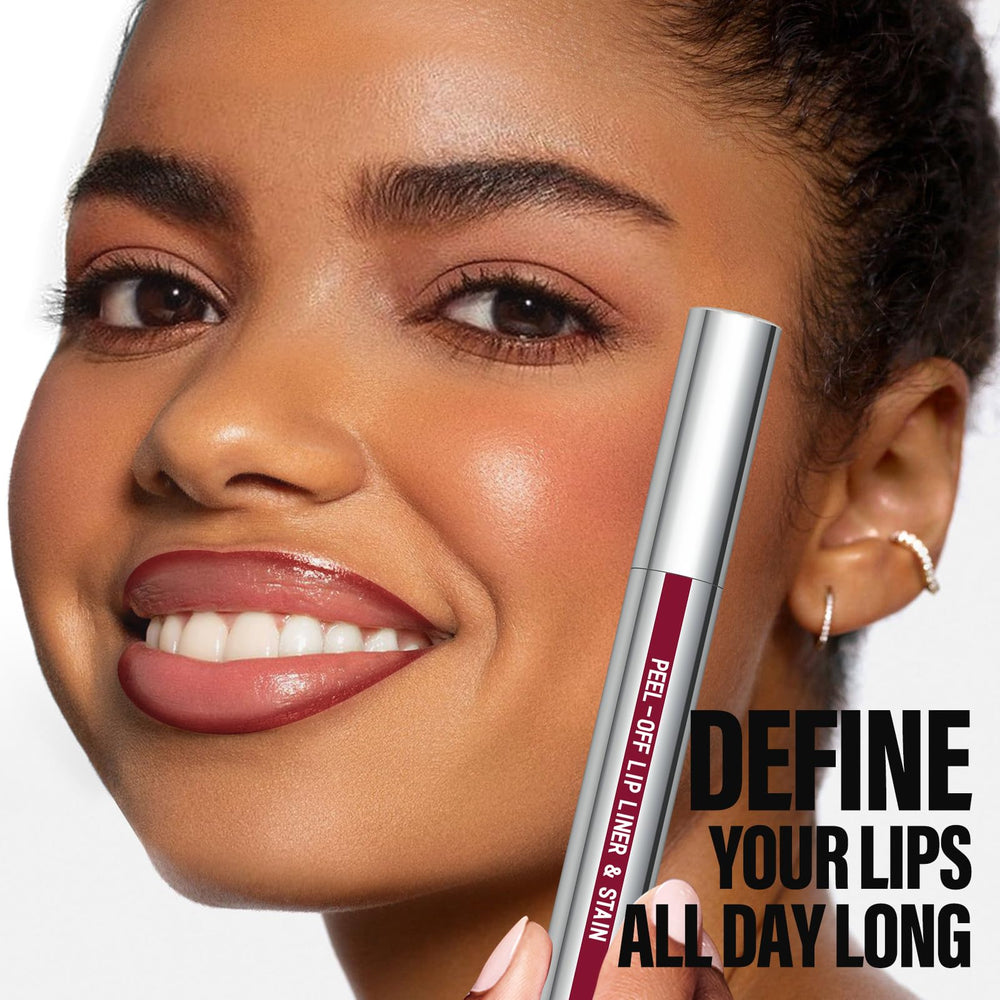 Cilrofelr lips before and after showing defined long-lasting color