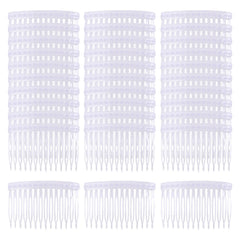 Cinaci clear side combs front package showing quantity and colors for bulk styling