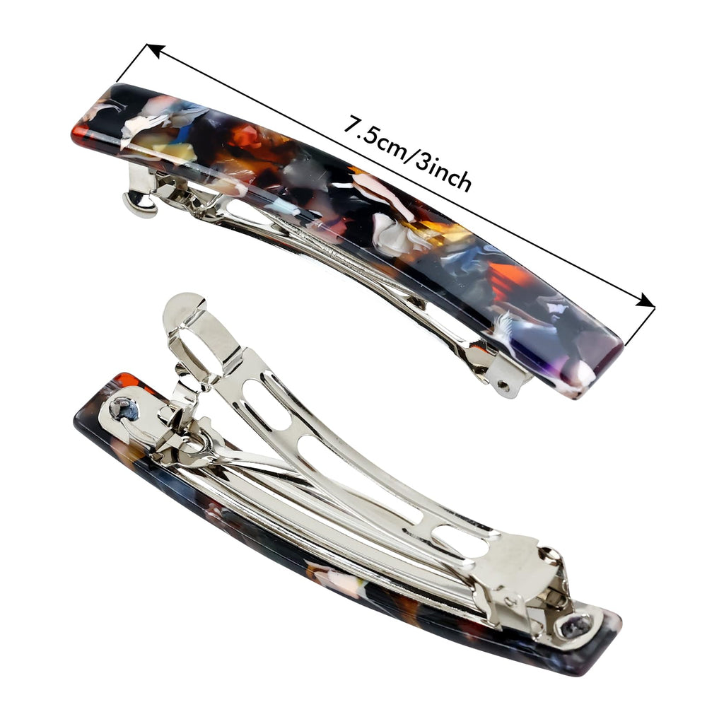 Cinaci in-use half-up style demonstrating clip holding hair neatly and comfortably