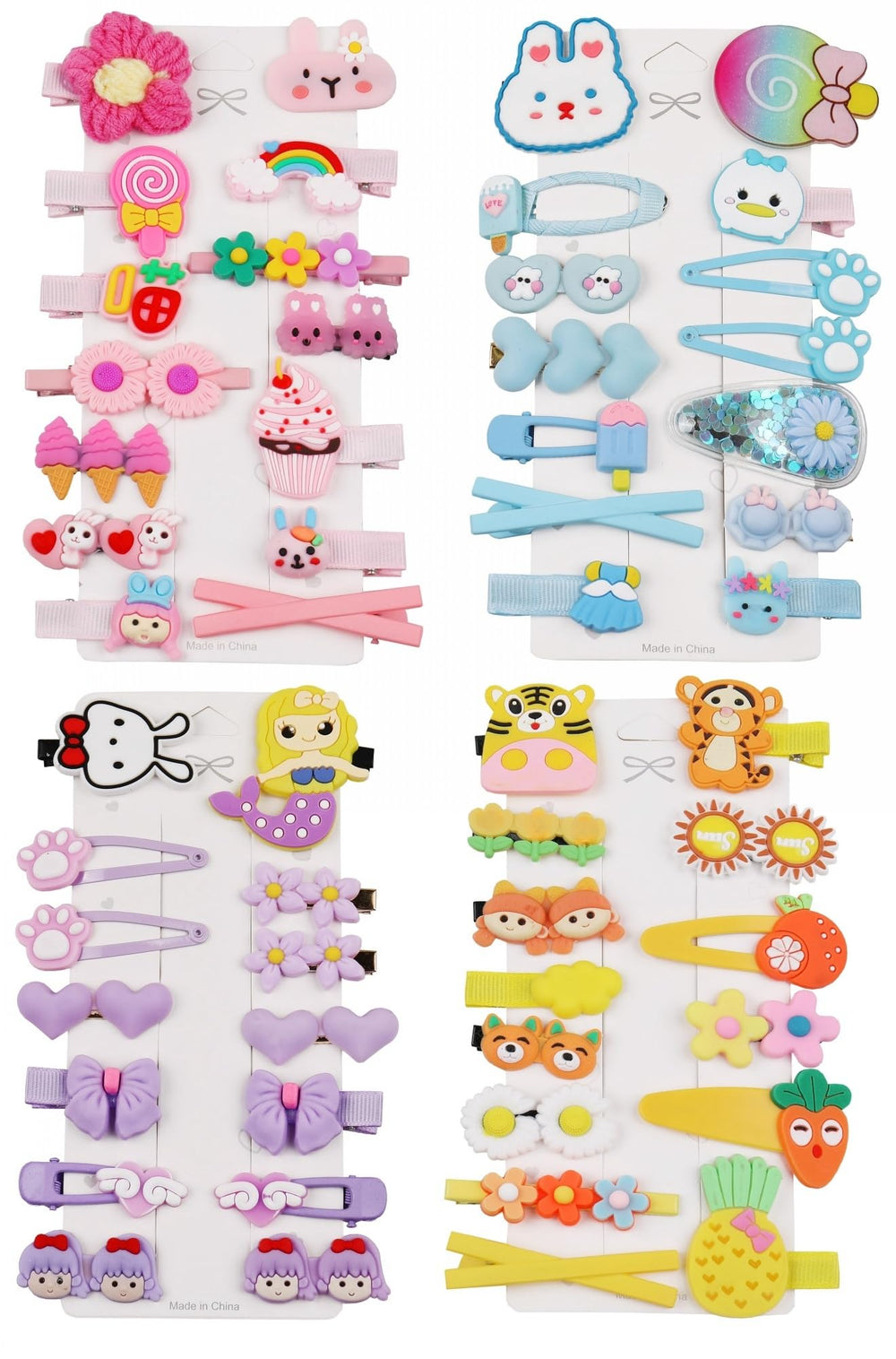 CISMARK front packaging showing 56 colorful candy hairpins and variety benefit