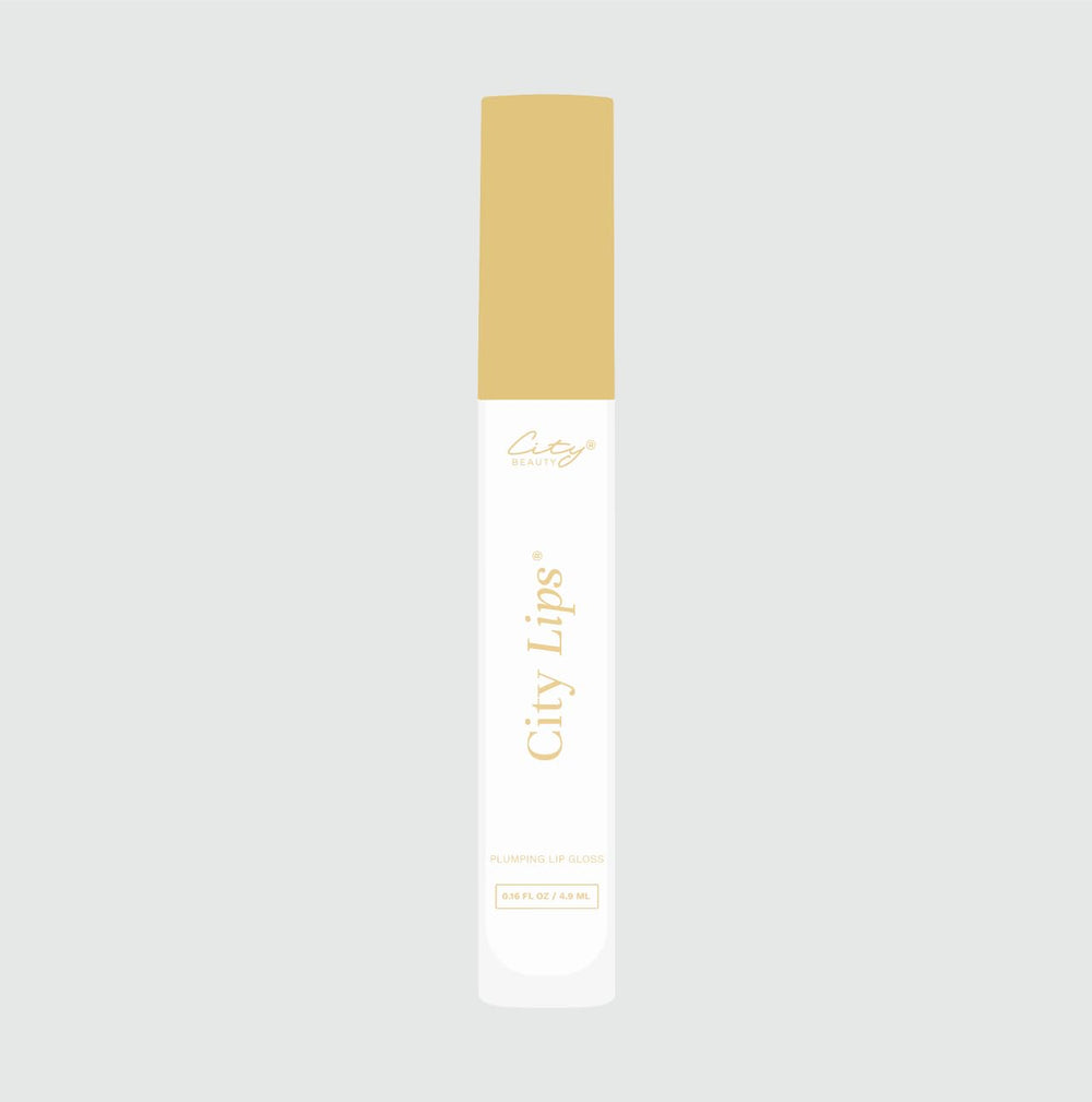 City Beauty City Lips clear packaging label detail showing ingredient and usage information