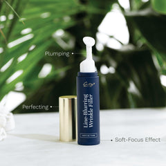 City Beauty tube next to ruler showing compact, travel-friendly size