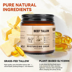 CKOWAJN whipped tallow close-up revealing smooth texture for quick absorption