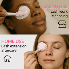 CL CAMILLASH whipped foam texture swirl demonstrating dense lather and gentle cleaning
