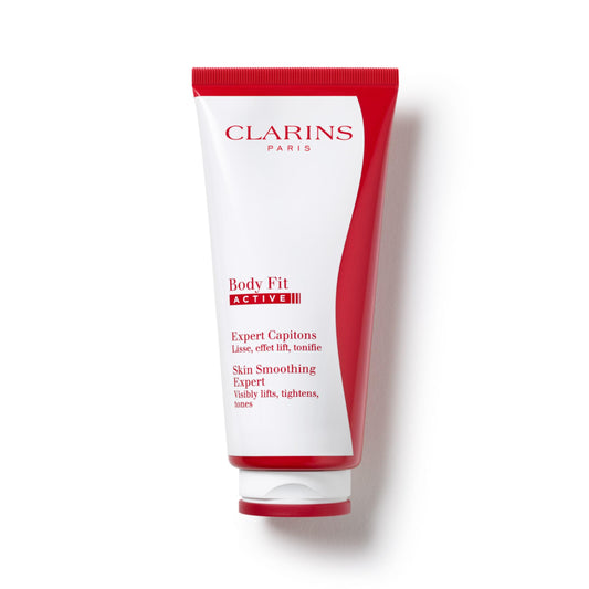 Clarins front packaging showing gel-cream and brand benefits