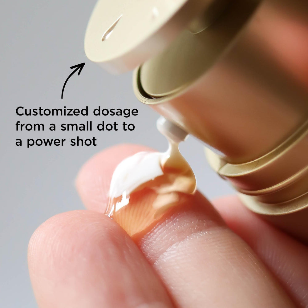 Clarins Double Serum Eye box label close-up highlighting plant-based formula and ingredient focus