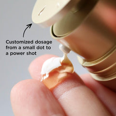 Clarins Double Serum Eye box label close-up highlighting plant-based formula and ingredient focus