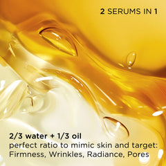 Clarins Double Serum boxed packaging showing retail presentation and gift-ready benefit