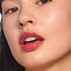 clarins Water Lip Stain open cap detail showing applicator and hygienic design