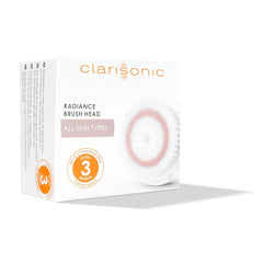 Clarisonic radiance in bathroom setting showing daily routine readiness and refined results benefit