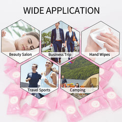 Classycoo towel in hand demonstrating quick expansion and facial comfort