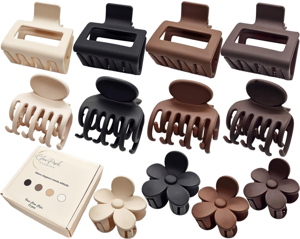 Clawposh front packaging showing full 12-pack, convenient and travel-ready