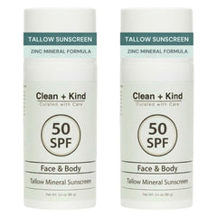Clean + Kind twin bundle front packaging showing two bottles and value benefit