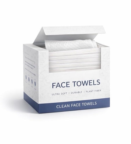 Clean Skin front packaging showing 50-count box and benefits