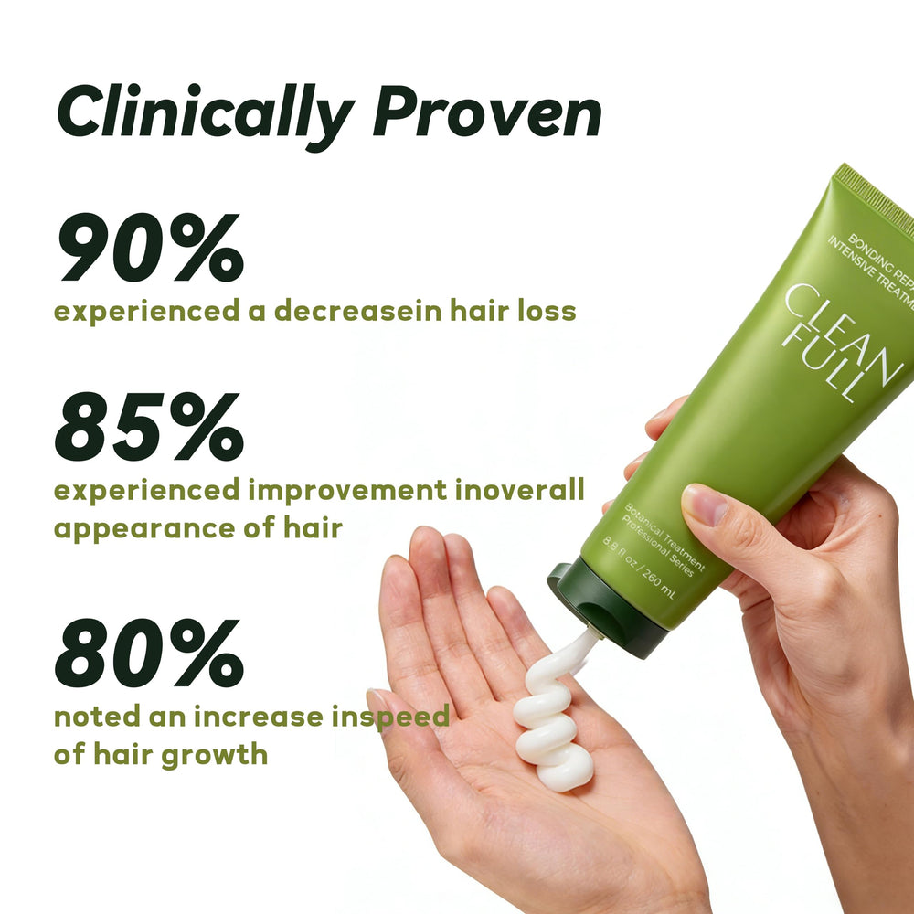 CLEANFULL conditioner in shower use demonstrating detangling ease