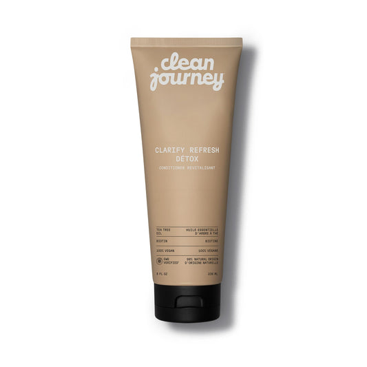 cleanjourney front packaging shows product and benefits for clarity