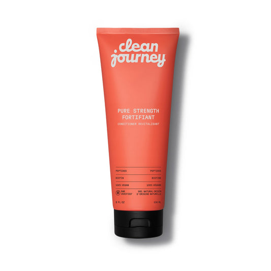 cleanjourney front bottle view showing packaging and vanilla scent benefit
