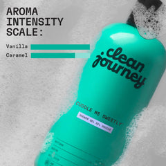 cleanjourney lathered texture foam highlighting gentle hydrate and rinseability