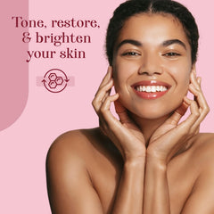 Clear Beauty cream texture close-up showing light, hydrating consistency
