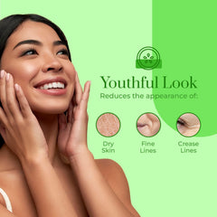 Clear Beauty mask being applied on face providing a calming cooling effect