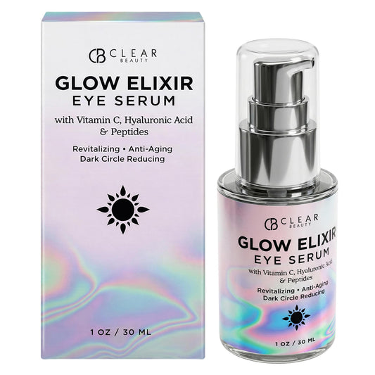 Clear Beauty front bottle showing clean design and brightening benefit