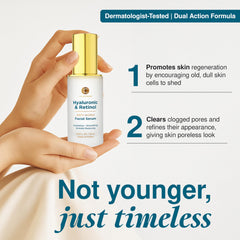 Clear Visage pipette dispensing serum demonstrating precise application