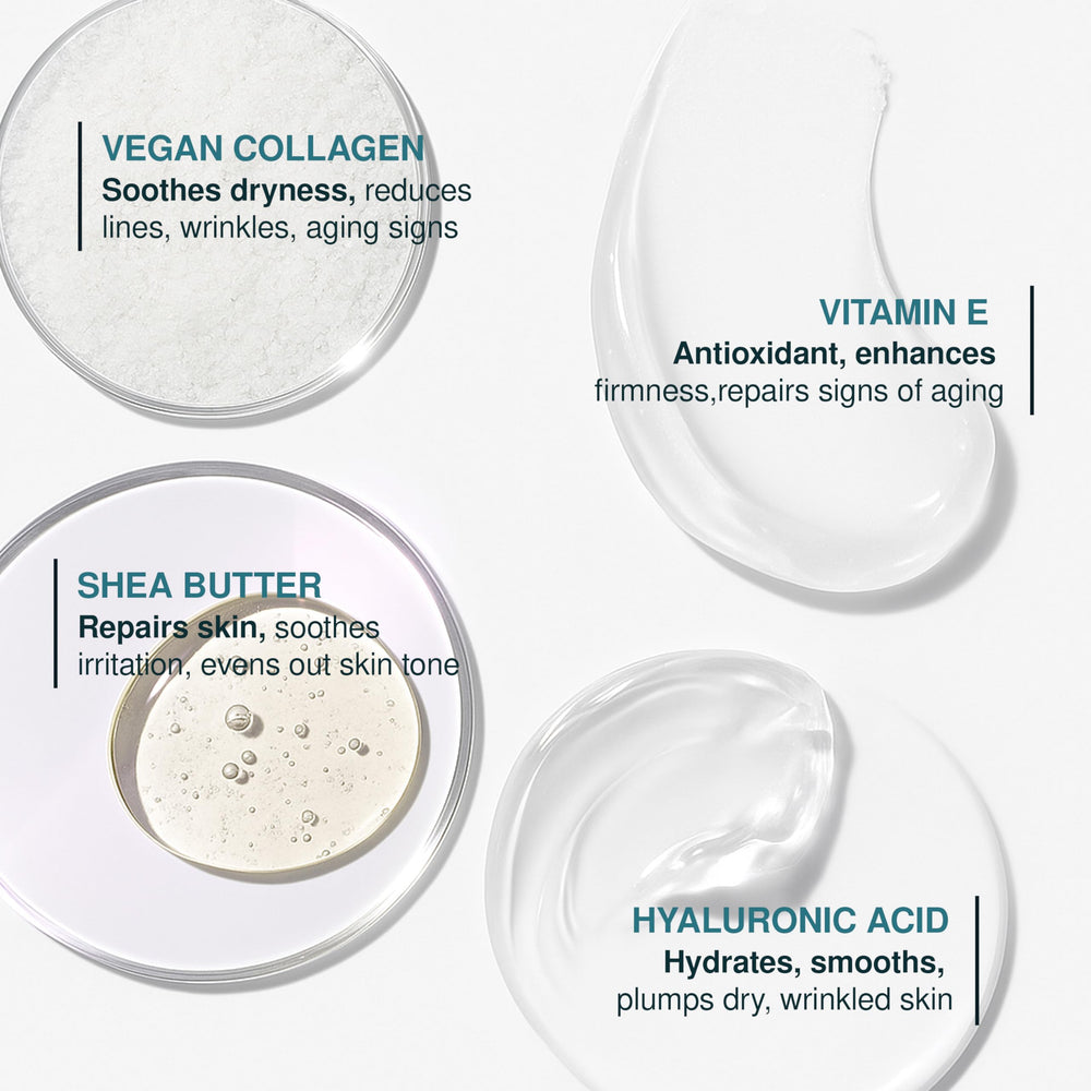 Clear Visage next to a coin for scale showing travel-friendly 1.69 fl oz size