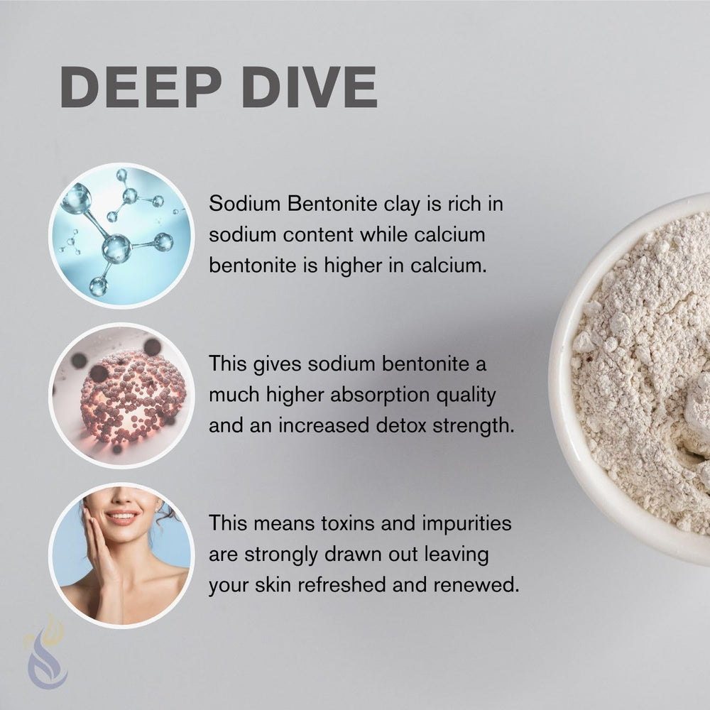 ClearLee hydrated clay mask texture demonstrating thick gel consistency for deep cleansing
