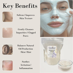 ClearLee powder texture close-up highlighting ultra-fine smooth particles