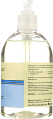 Clearly Natural on bathroom counter showing tidy countertop solution