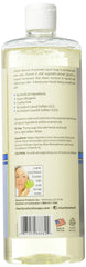 Clearly Natural unscented refill being poured into a dispenser demonstrating mess-free refilling