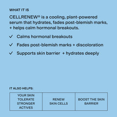 CLEARSTEM serum texture close-up highlighting lightweight hydration