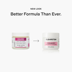 CLEARSTEM label close-up highlighting ingredient list and usage directions
