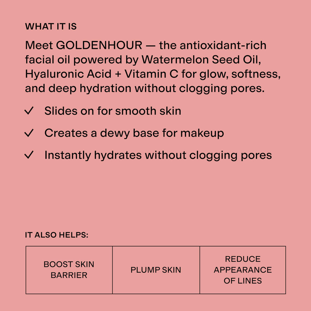 CLEARSTEM close-up oil texture highlighting lightweight absorption benefit