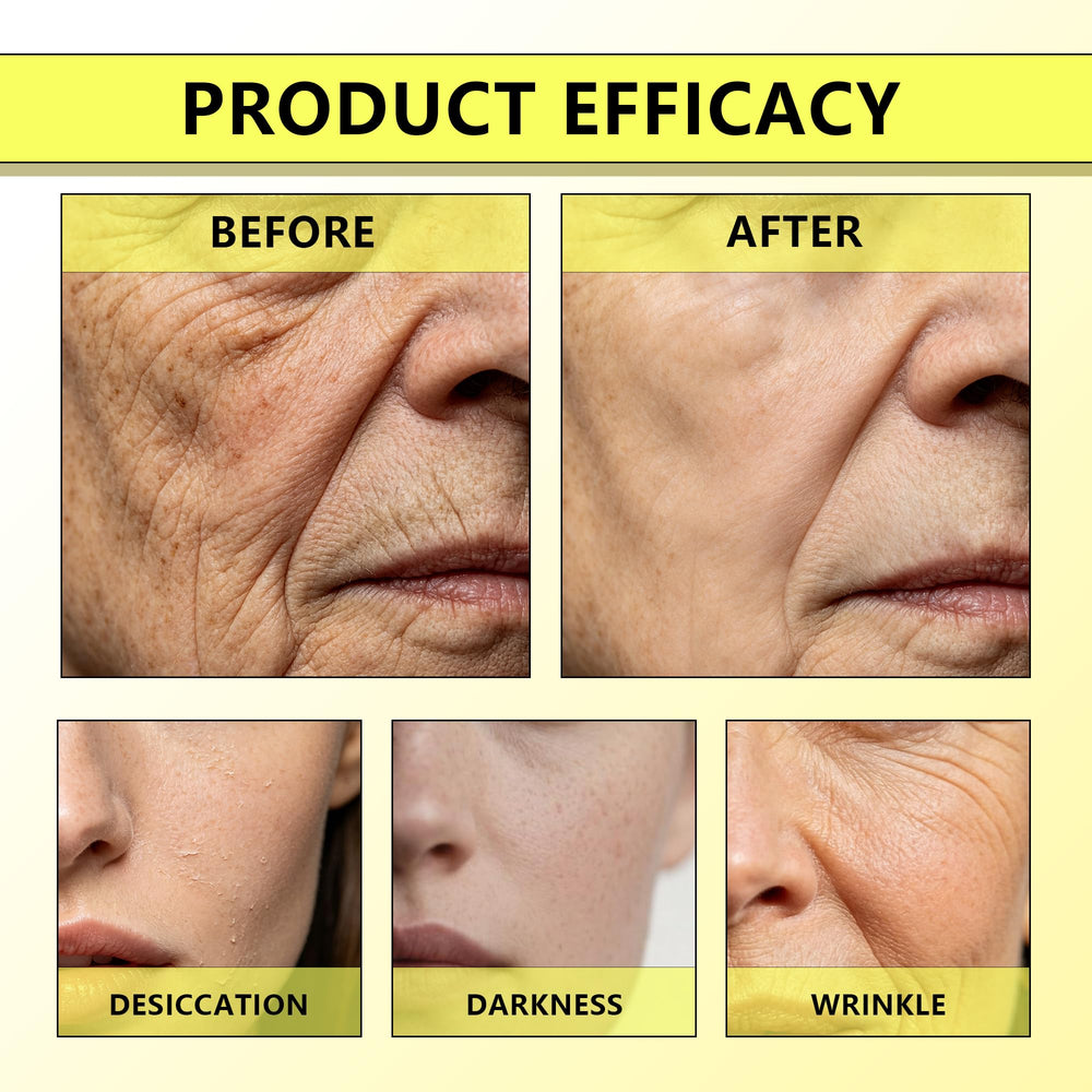 CLERVUN bottle open dispensing precise serum, highlights controlled application
