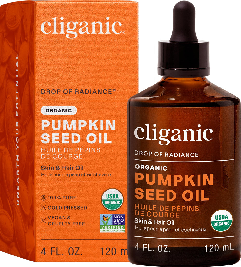 Cliganic front bottle showing label and organic certification benefits