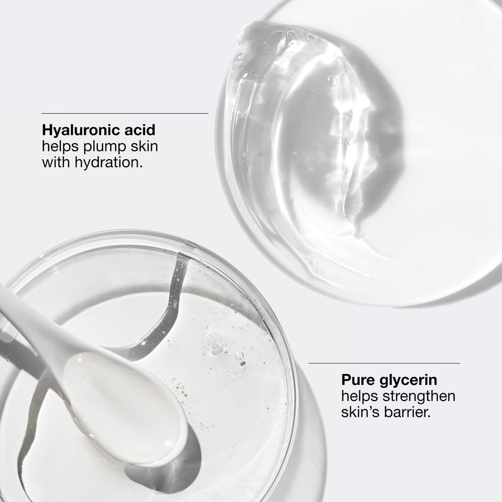 Clinique 2.5 fl oz size comparison showing travel-friendly volume