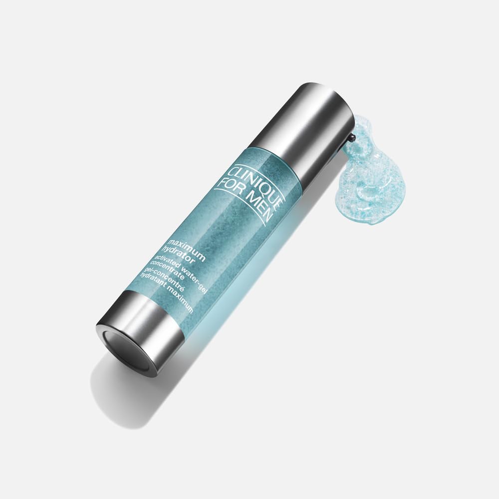 Clinique gel texture close-up highlighting lightweight, fast-absorbing hydration