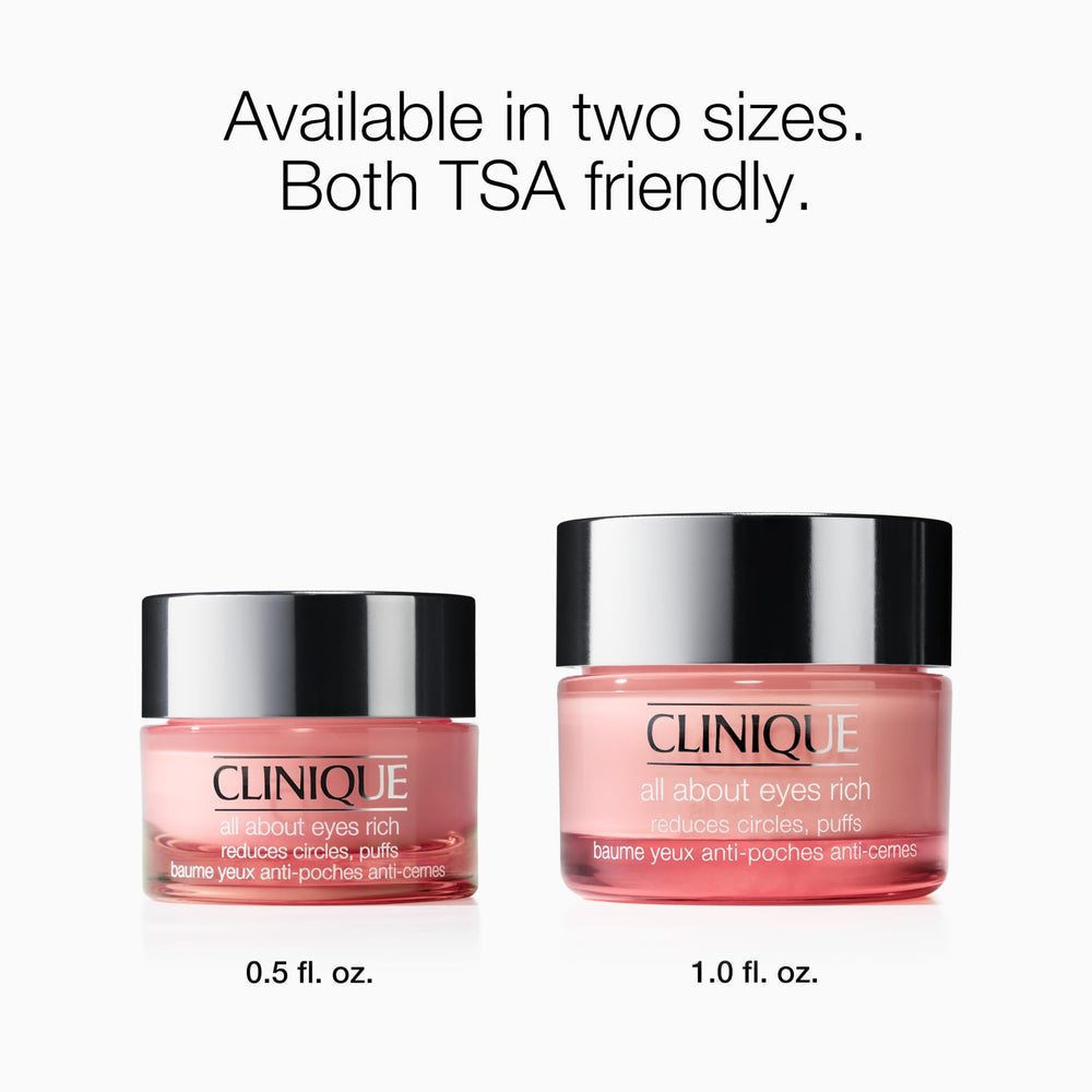 clinique jar with spatula for hygienic application and precise dosing benefit