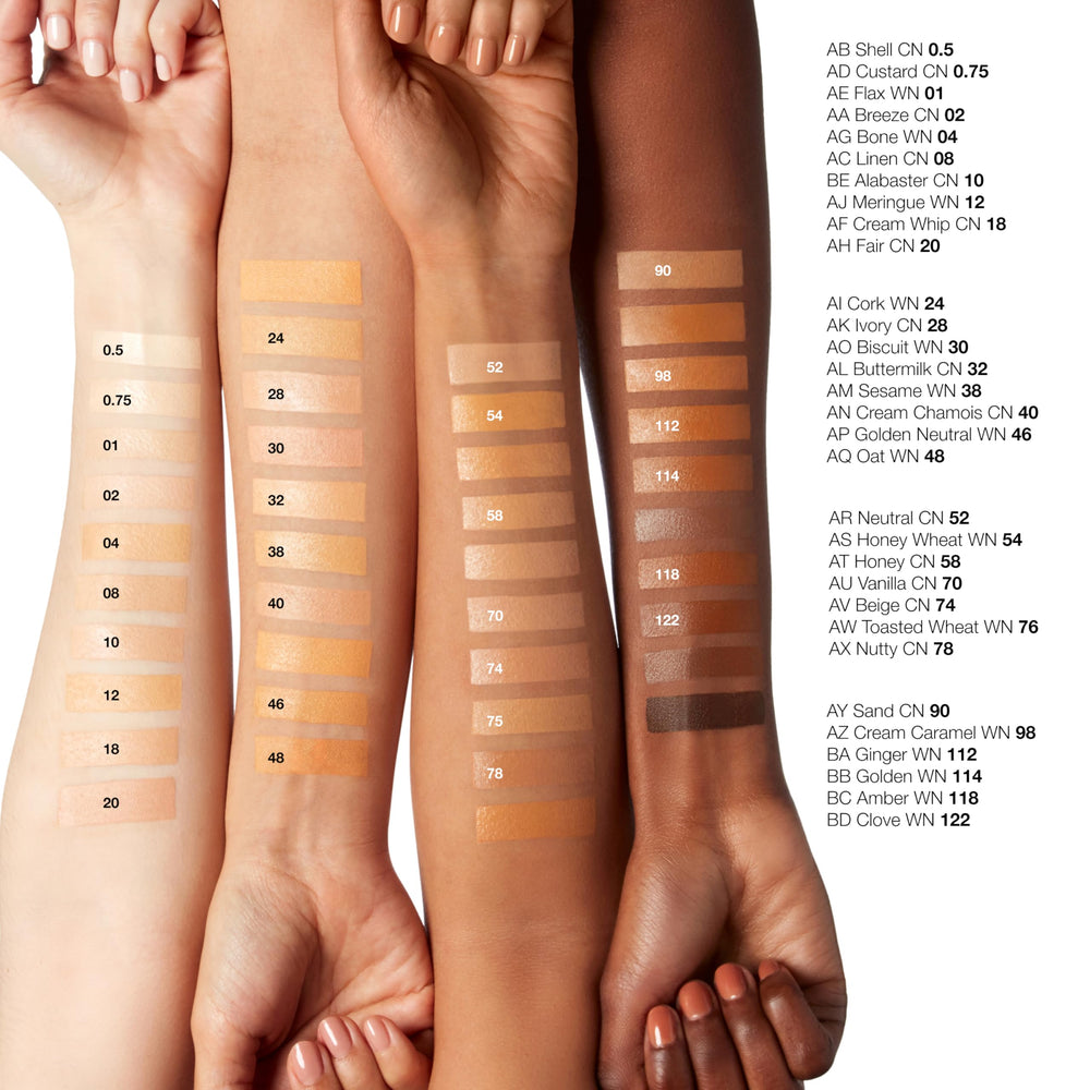 Clinique on bathroom vanity lifestyle shot suggesting everyday reliable wear