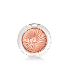Clinique Cheek Pop compact front view showing sleek packaging and portable design benefit